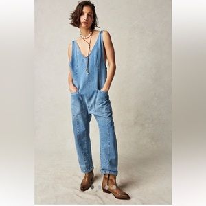 Free People High roller jumpsuit small